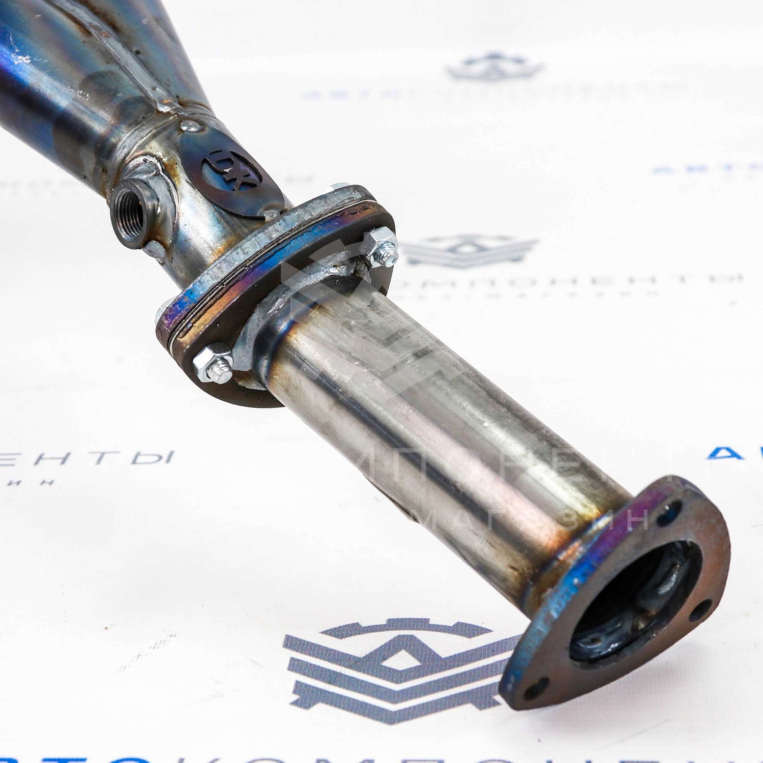 Выпускной коллектор (паук) "DK PRO" на "треугольном фланце" 16v 4-2-1 ВАЗ 2108-2115 (ПНО0045)