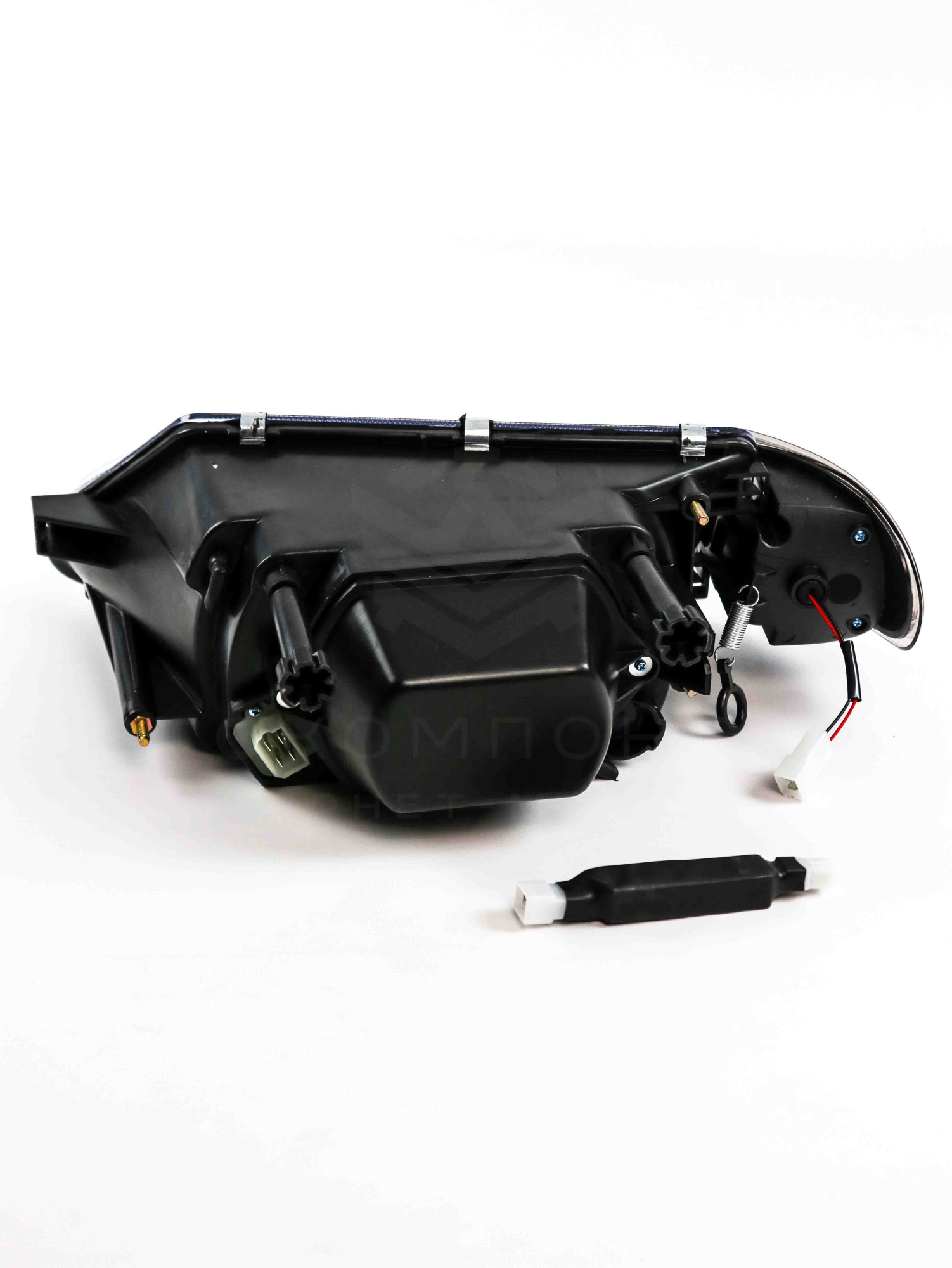 Светодиодные фары в стиле “BMW” с ДХО (4 BI-LED линзы) ВАЗ 2113, 2114, 2115