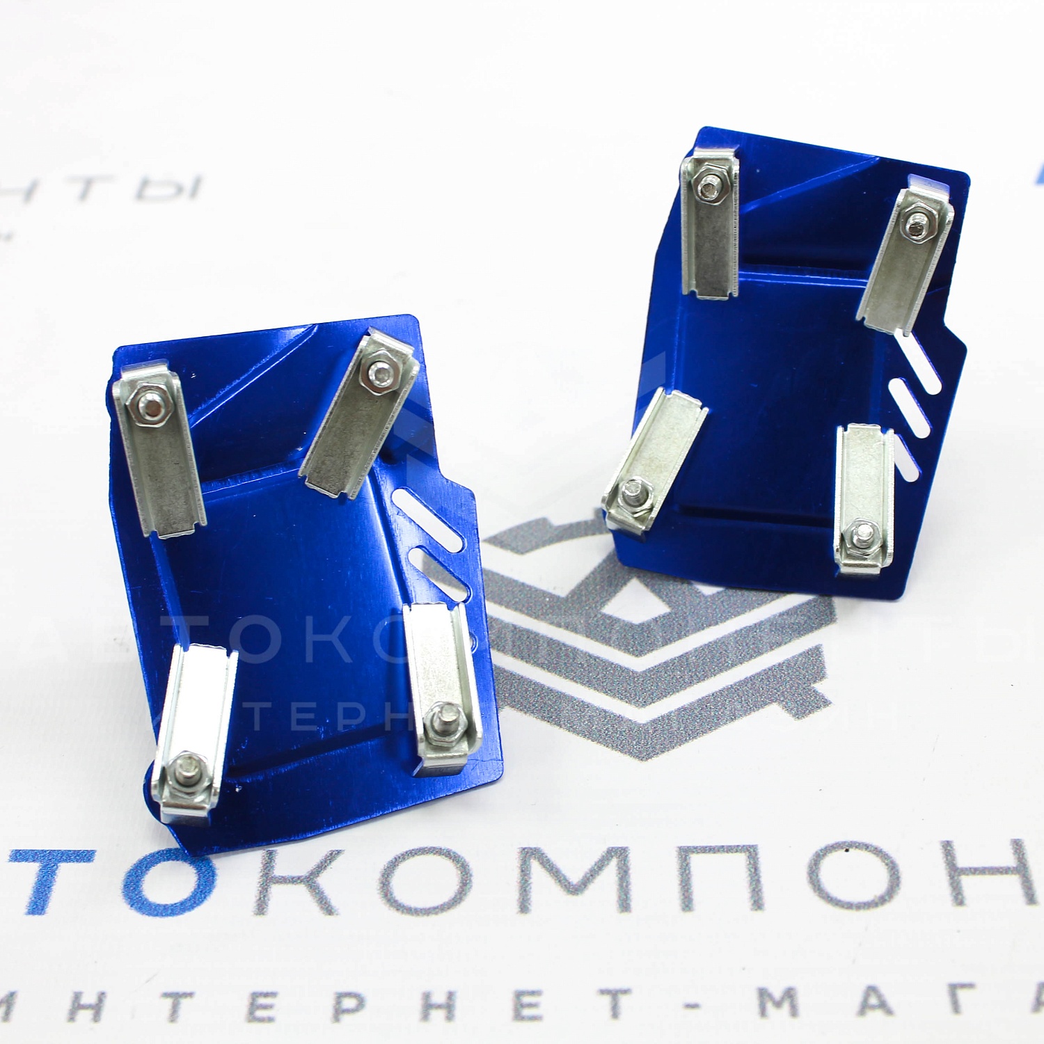 Универсальные накладки на педали TYPE-R (синие)