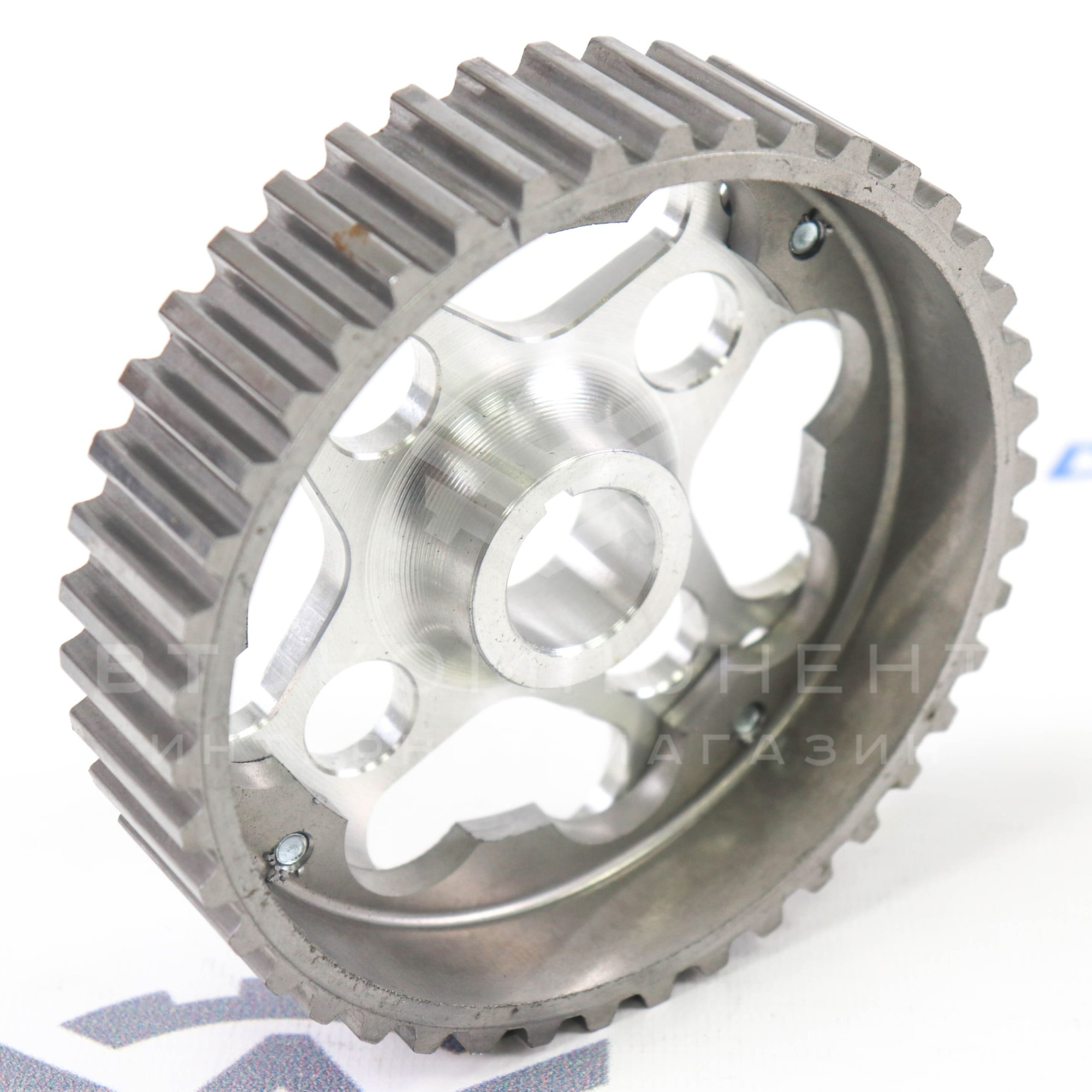 Шестерни ГРМ разрезные (алюминиевая ступица) с маркерным диском 16V Лада Приора, Калина, Гранта