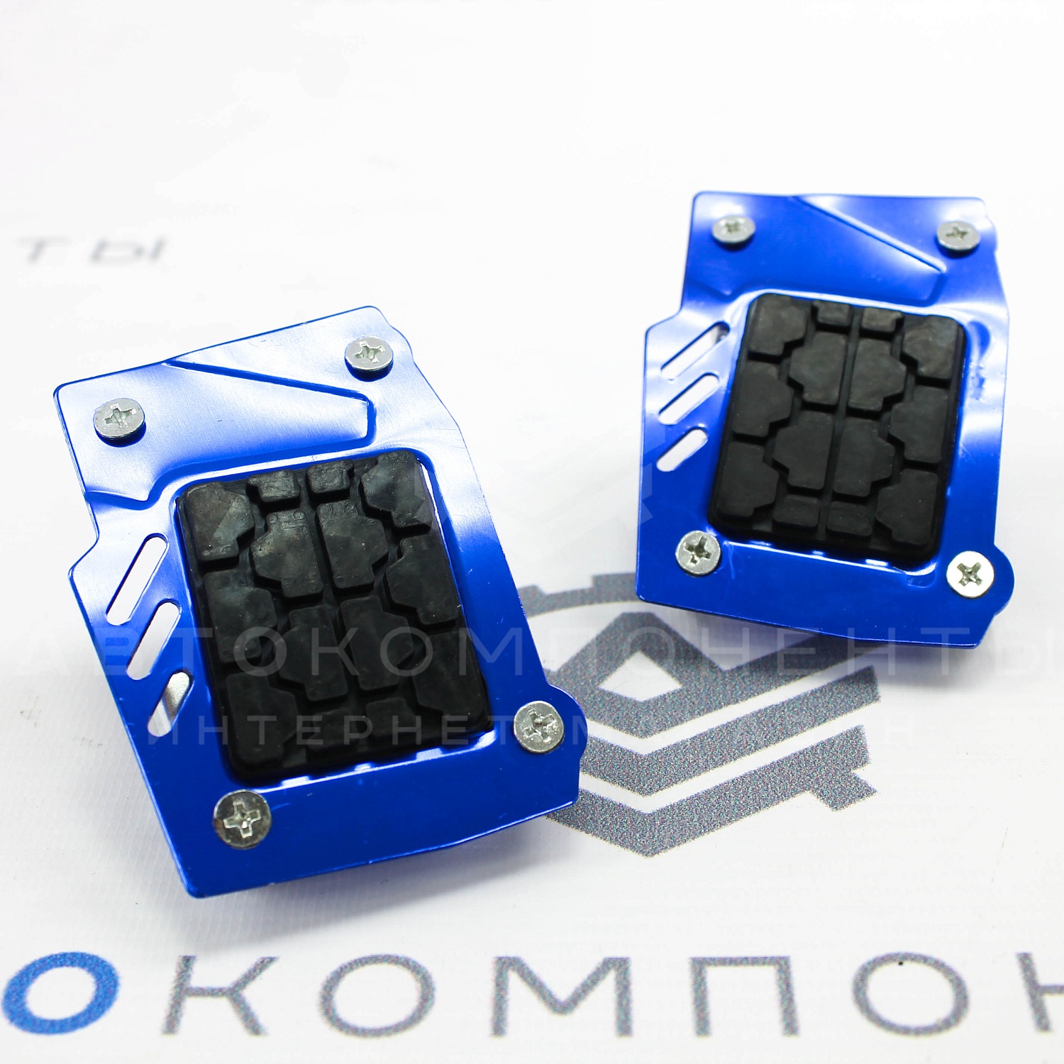 Универсальные накладки на педали TYPE-R (синие)