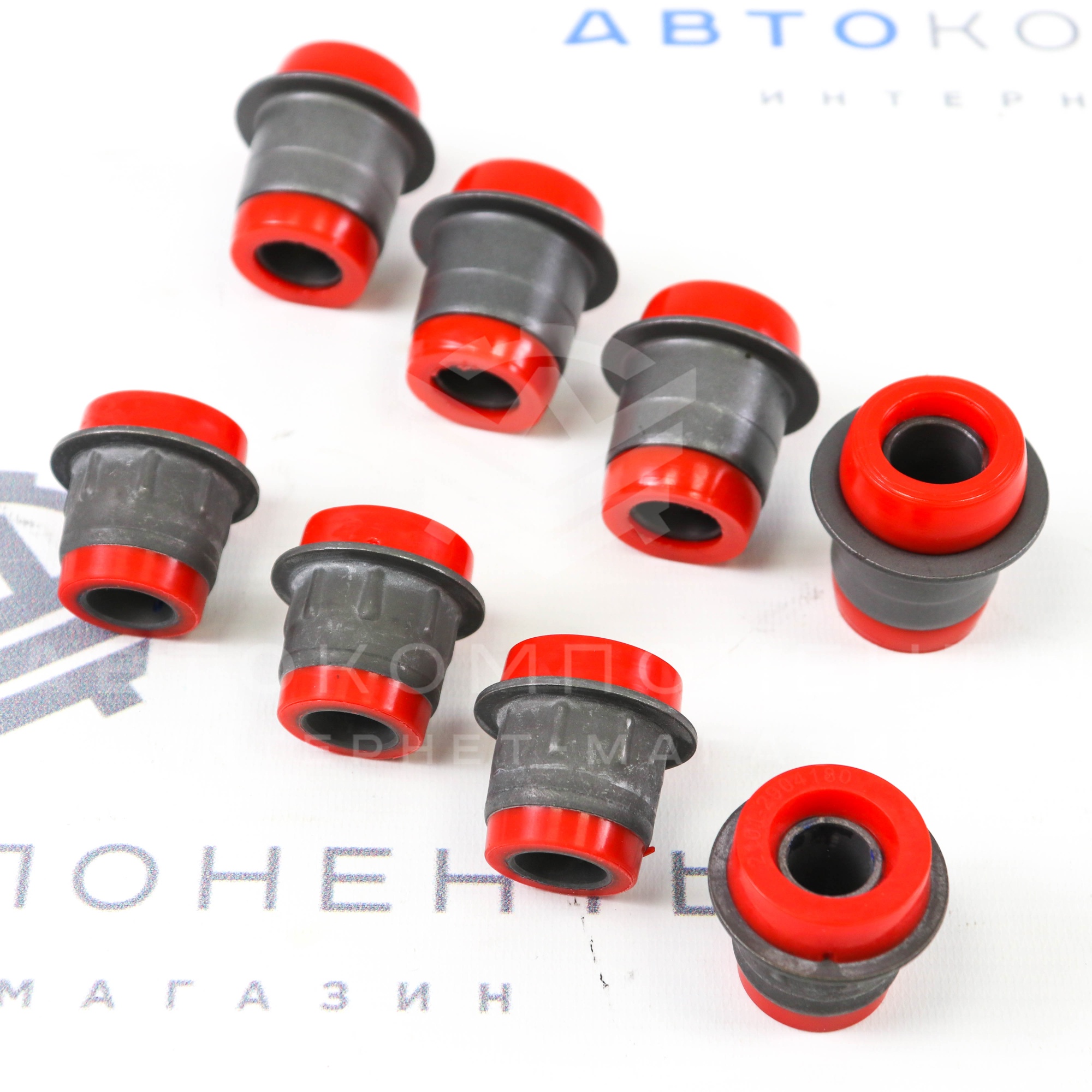 Комплект сайлентблоков нижнего и верхнего рычага подвески "A Sport" (п/у) ВАЗ 2101-2107