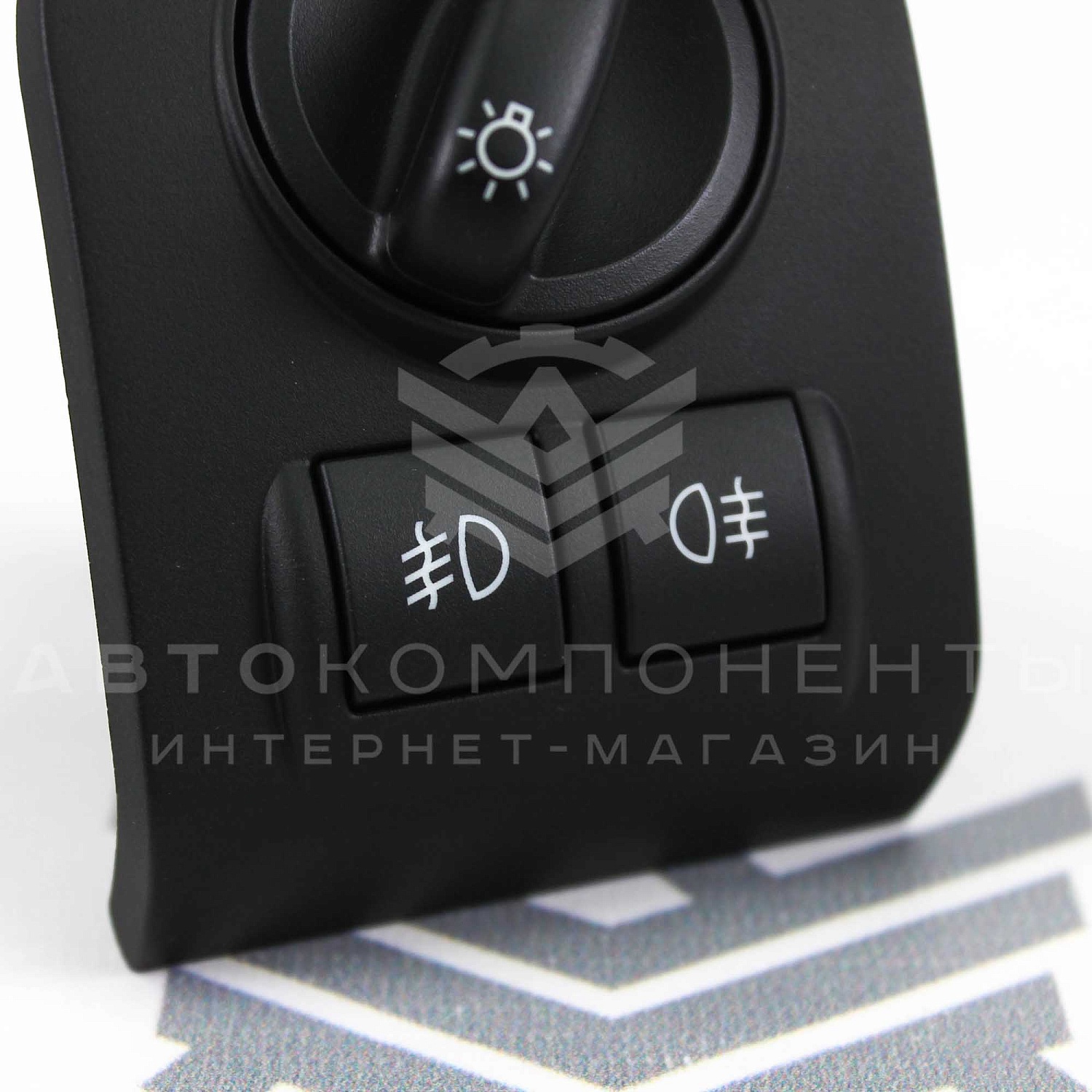 Модуль (блок) управления светом (МУС) с автосветом, ПТФ (белая подсветка) Лада Гранта FL, Калина 2