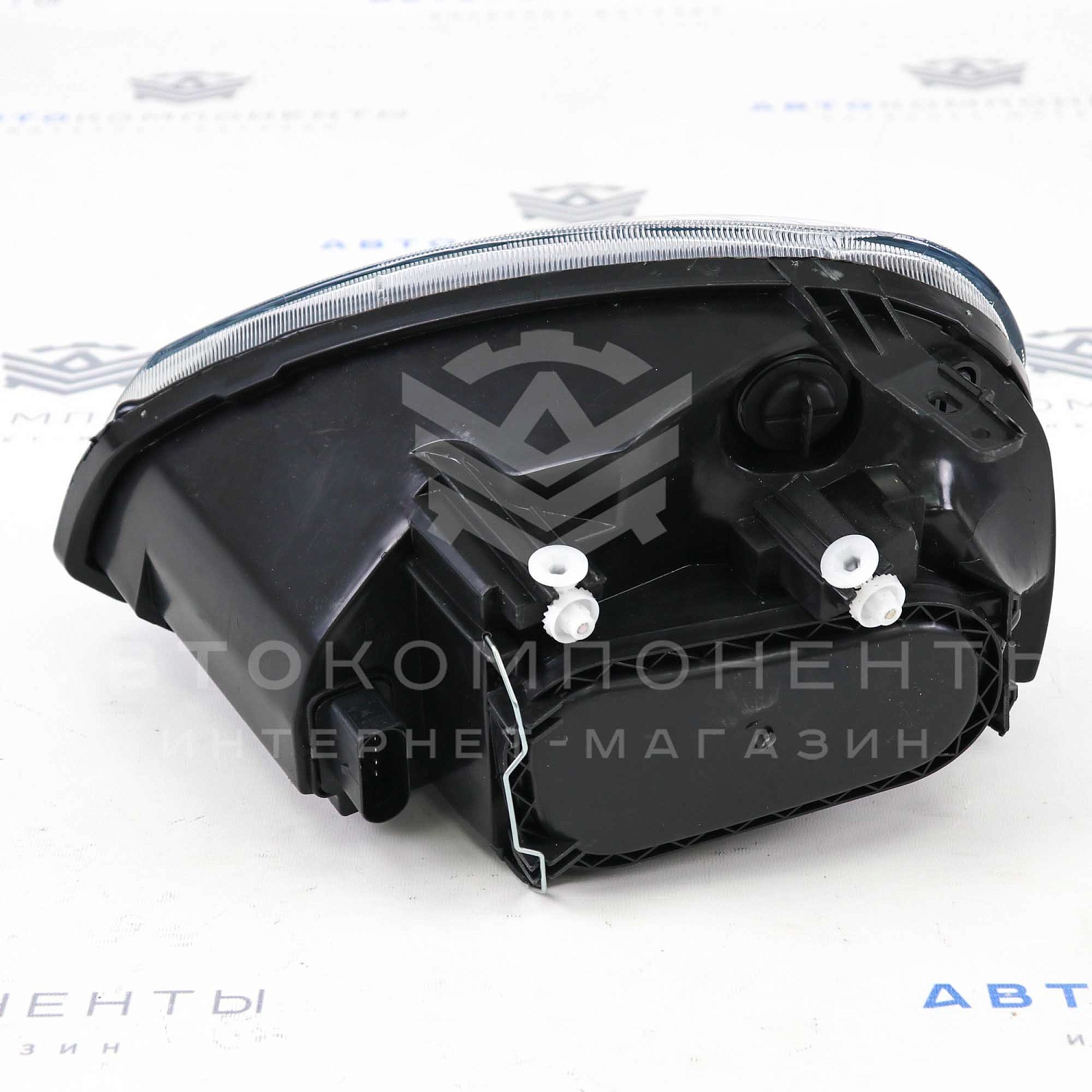 Фары Лада Приора (с BI-LED линзой, ближний+дальний) "AMG" (с бегающими повторителями)