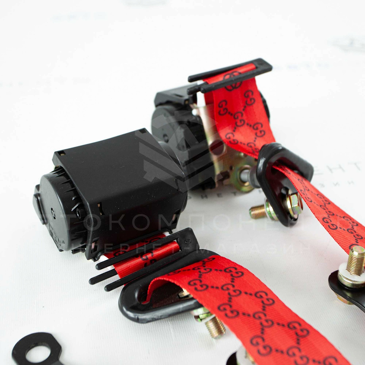 Передние ремни безопасности (инерционные) "GUCCI"