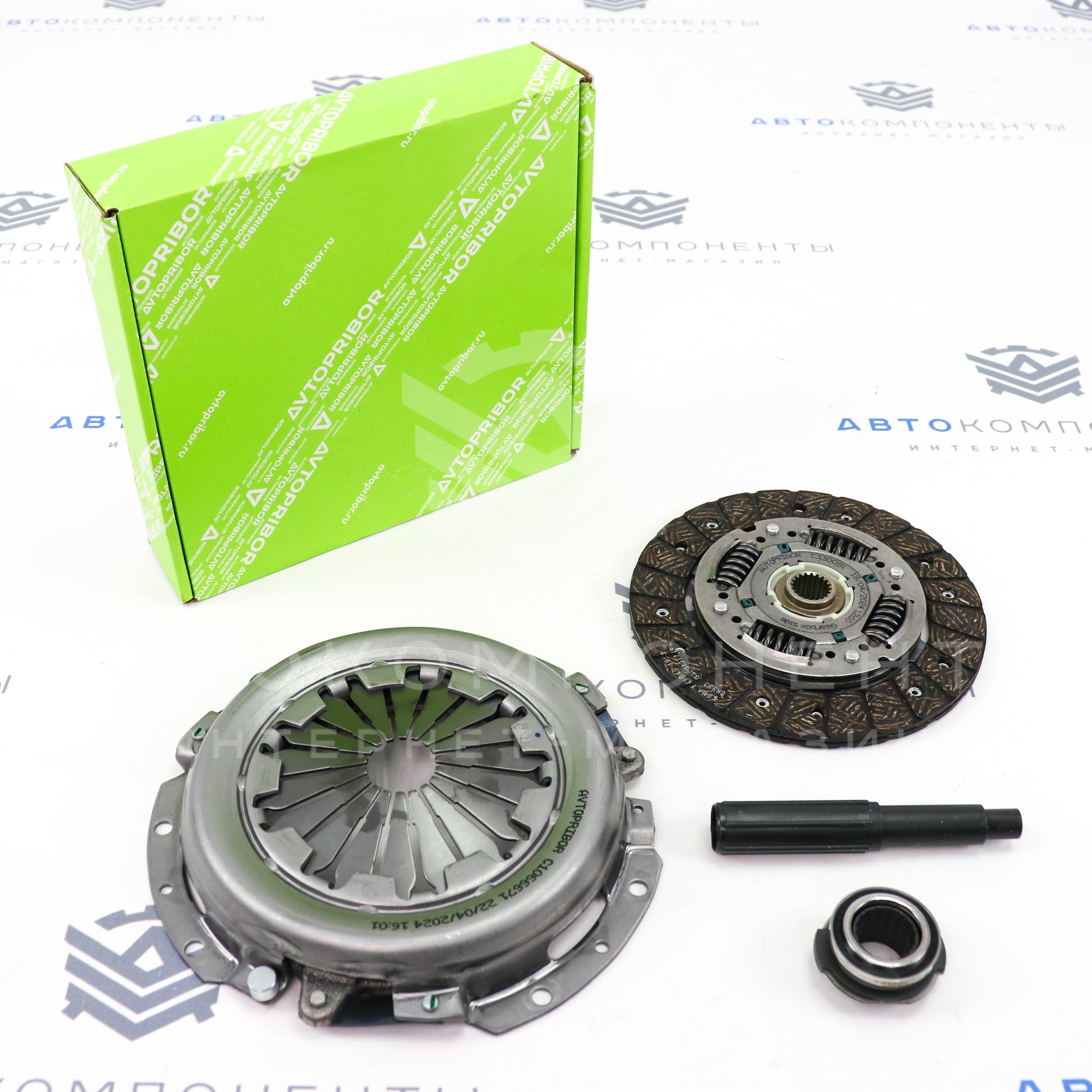 Сцепление "AVTOPRIBOR" (в сборе) под тросиковую КПП Лада Гранта, Калина 2, Приора (832460AVT)