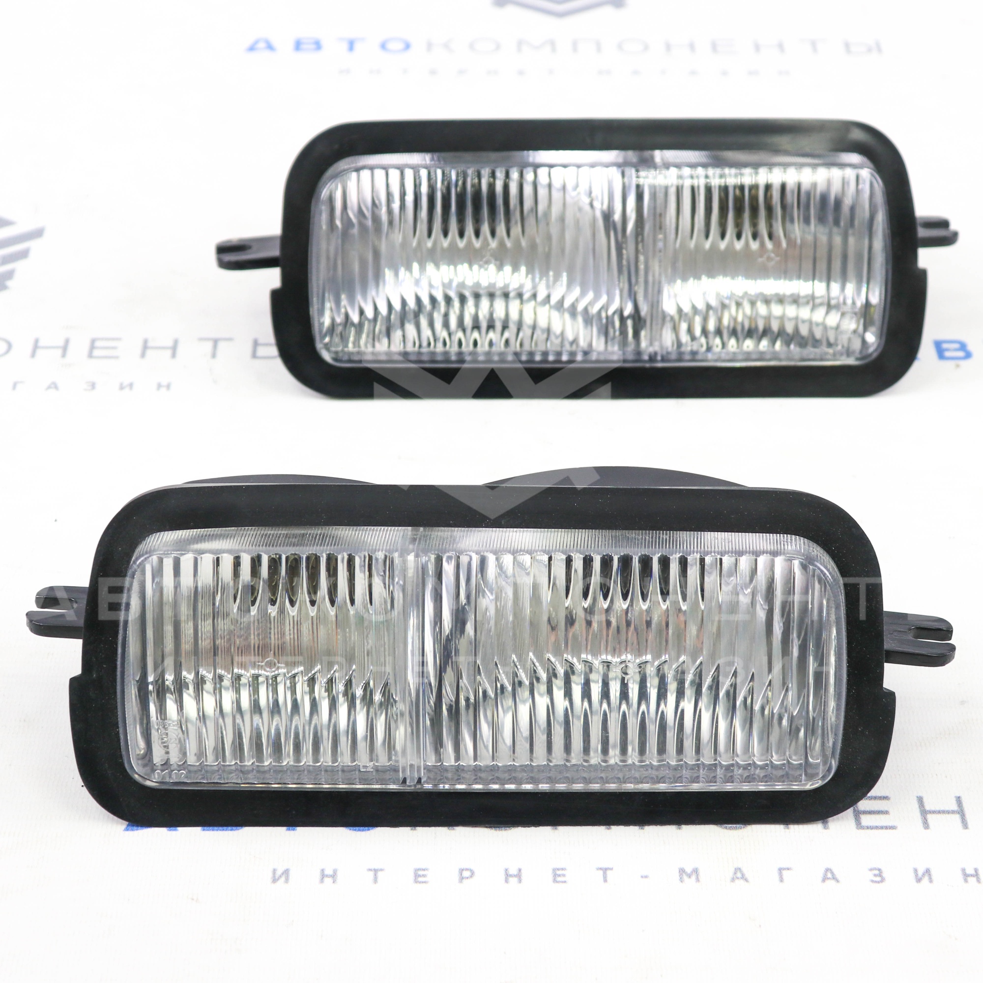 Подфарники (нового образца) с белыми поворотниками Лада Нива 4х4