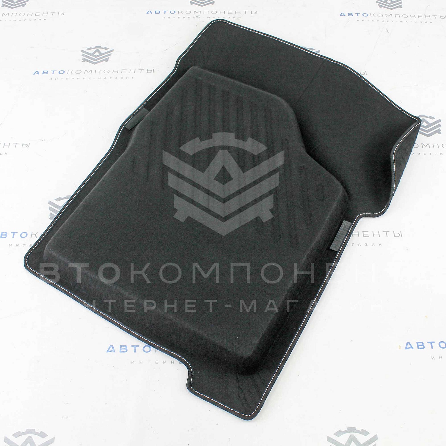 Ворсовые ковры 3D с бортами "Rezkon" Лада Приора