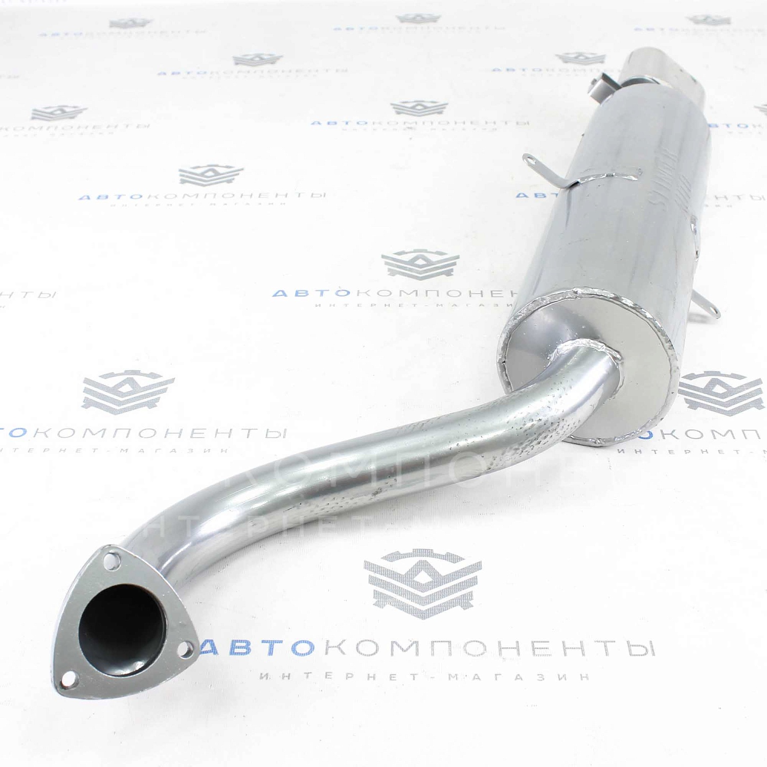 Прямоточный глушитель Stinger "MUTE" ВАЗ 2101-2107 (с овальной насадкой)