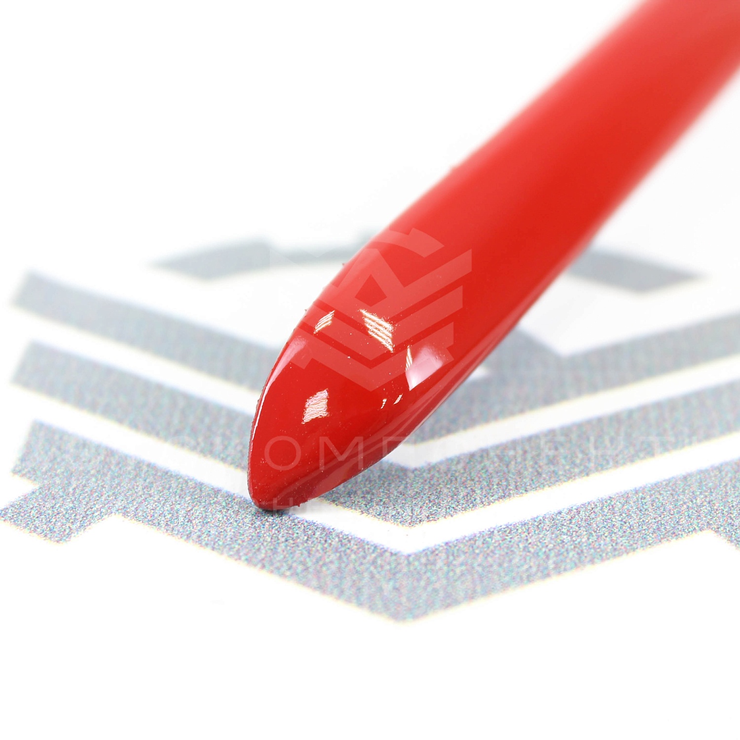 Накладка заднего бампера Гранта Drive Active (красная полоса)