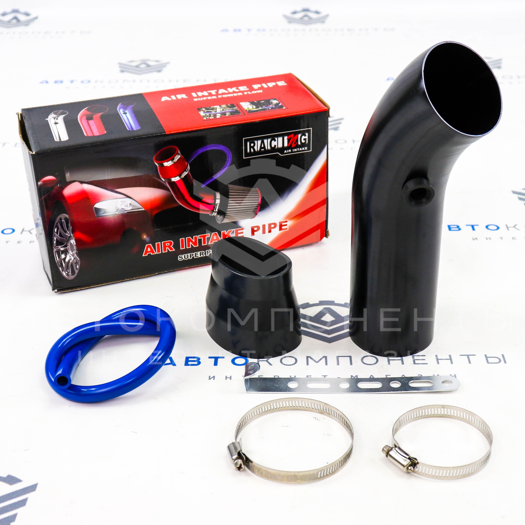 Патрубок впускной для двигателей 8-16V (черный)