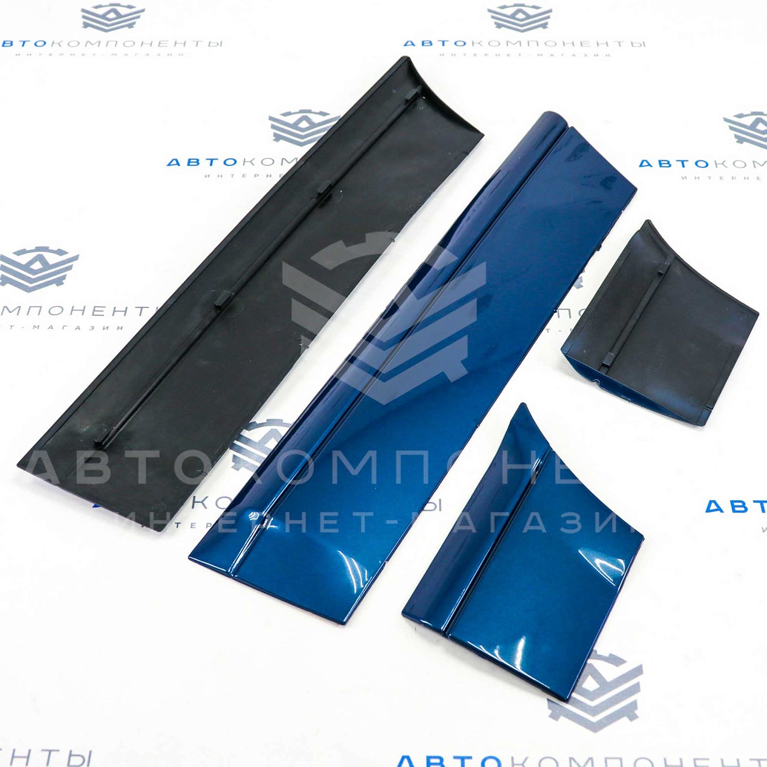 Широкие молдинги дверей ВАЗ 2114, 2115 в цвет кузова