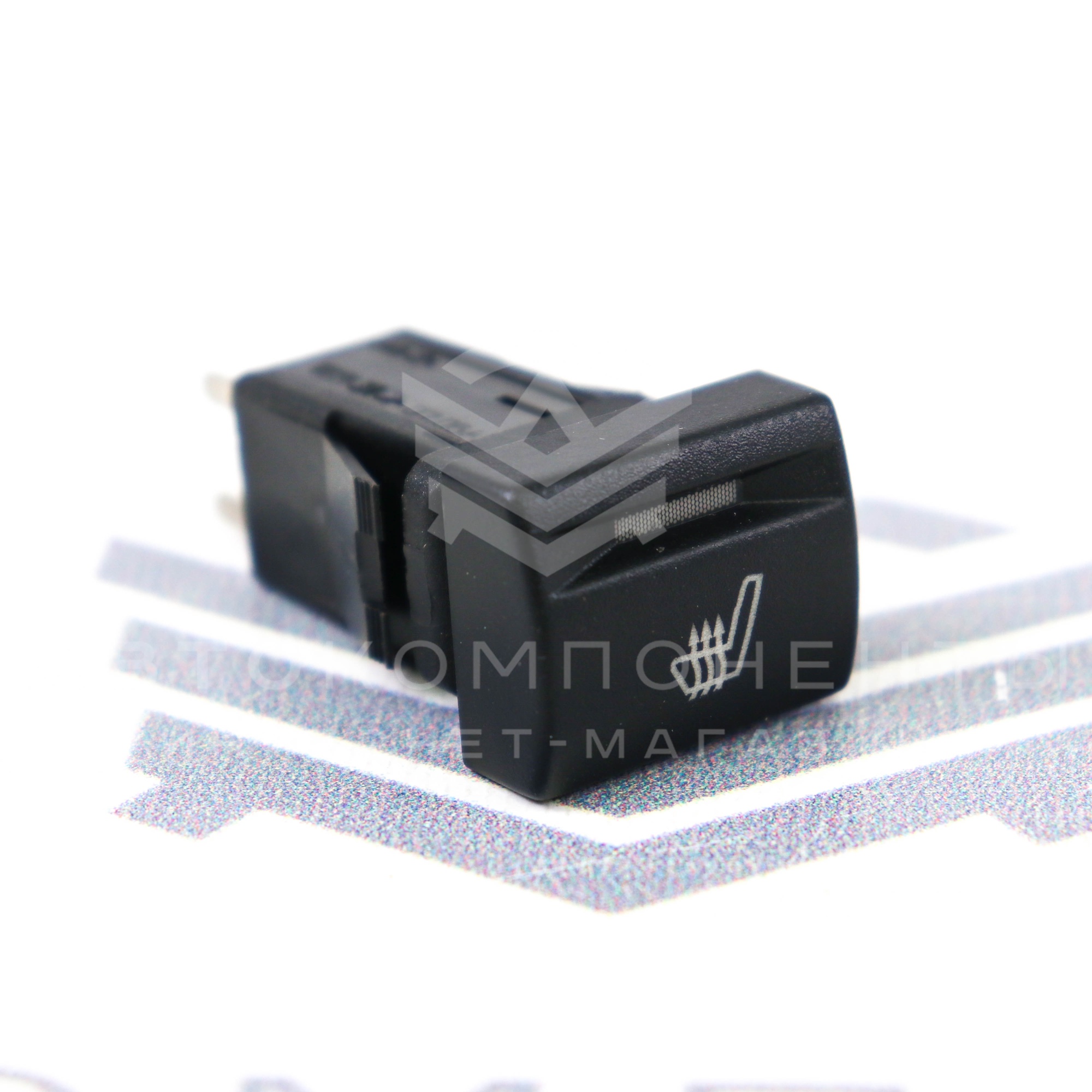 Пересвеченная кнопка обогрева сиденья Лада Приора, Калина 2, Гранта, Гранта FL