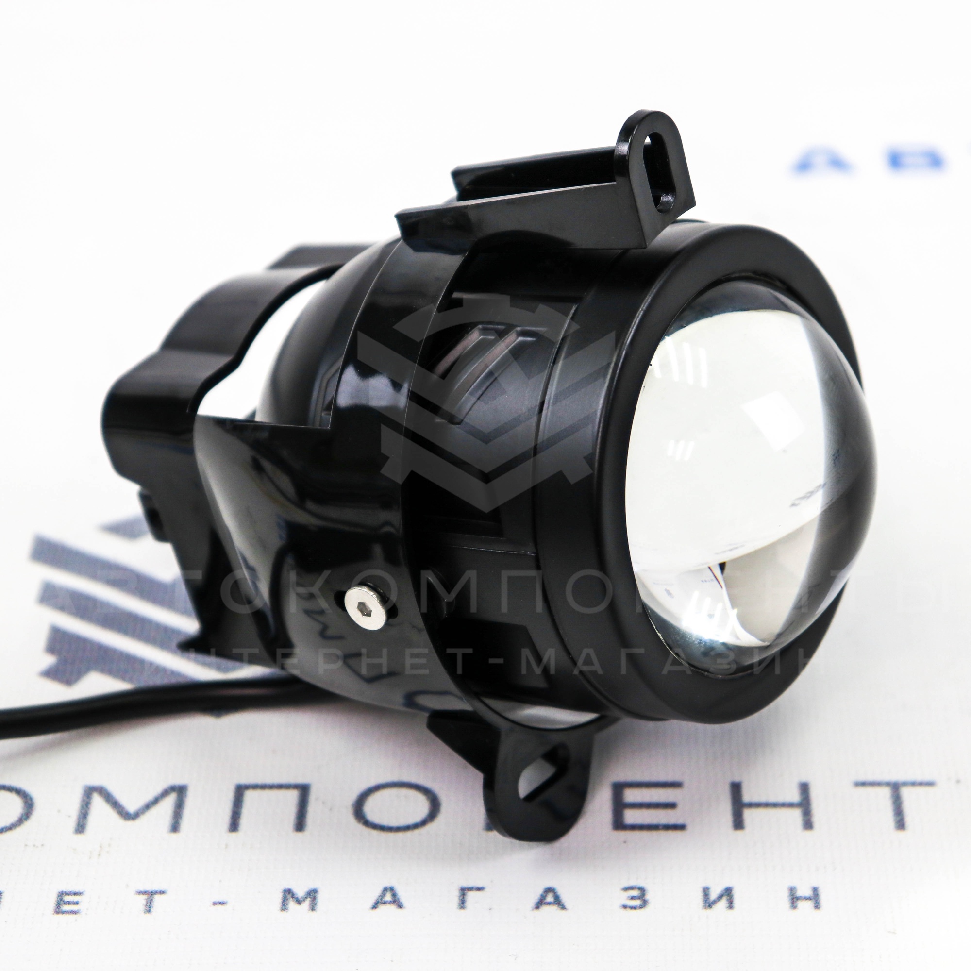 Противотуманные фары (ПТФ) "K1" BI-LED с линзами 96W (ближний+дальний) Лада Приора, Шевроле Нива, Газель Next / Бизнес
