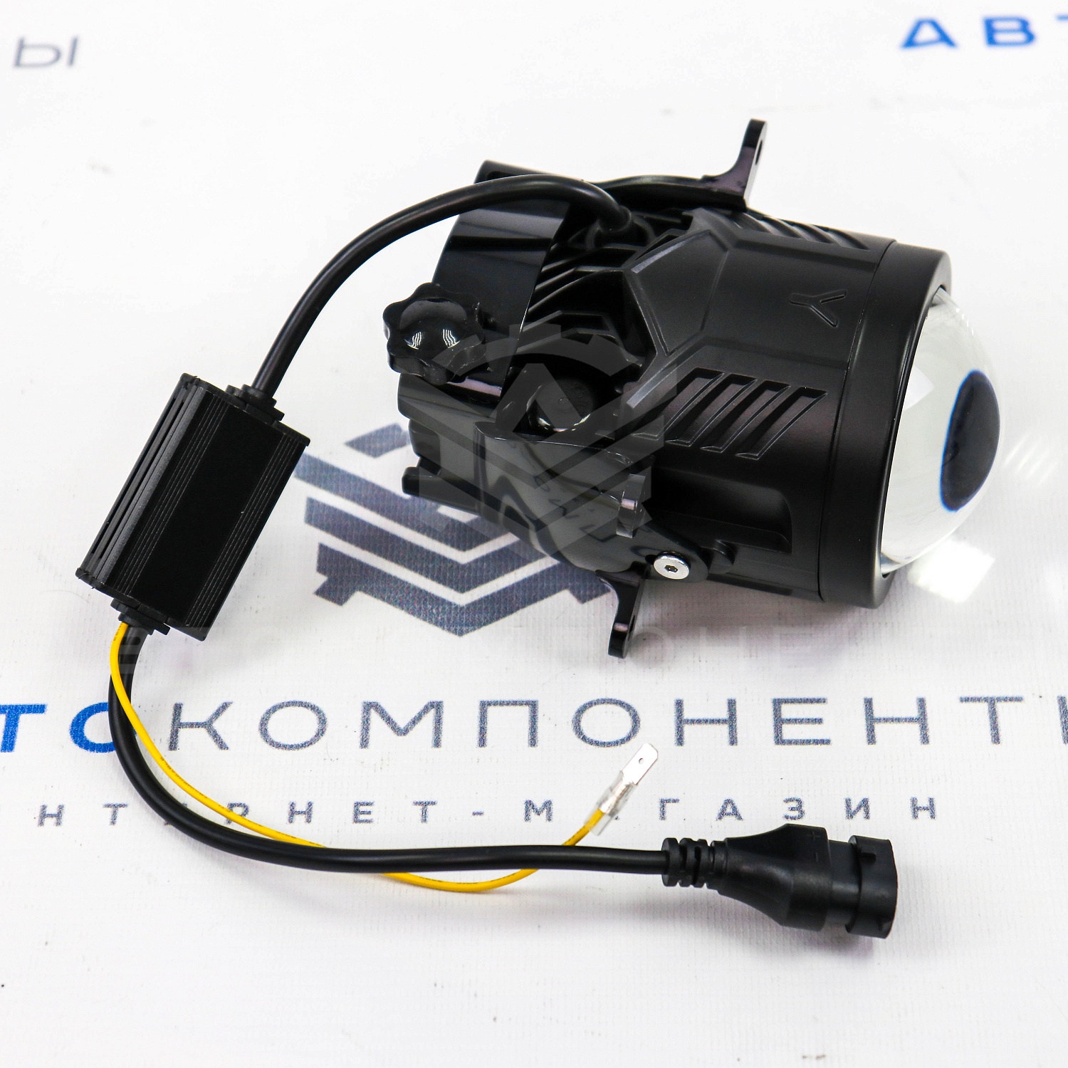 Противотуманные фары (ПТФ) "K1" BI-LED с линзами 96W (ближний+дальний) Лада Vesta, Гранта FL, X-RAY, Ларгус FL