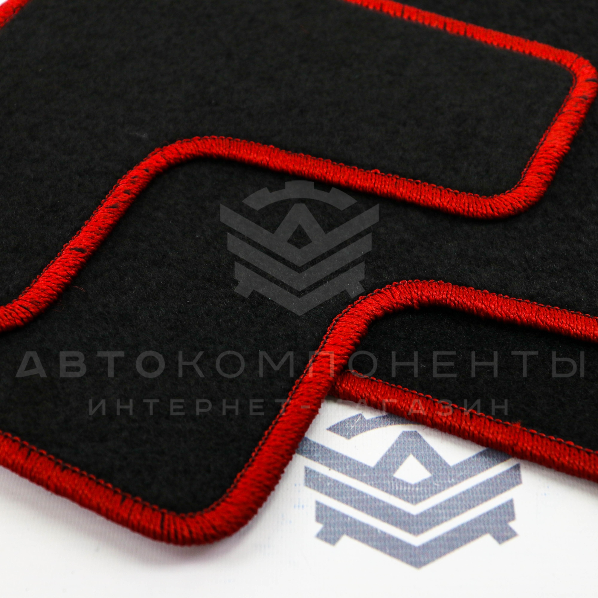 Ворсовые ковры "Granta Sport" с цветной окантовкой Лада Гранта