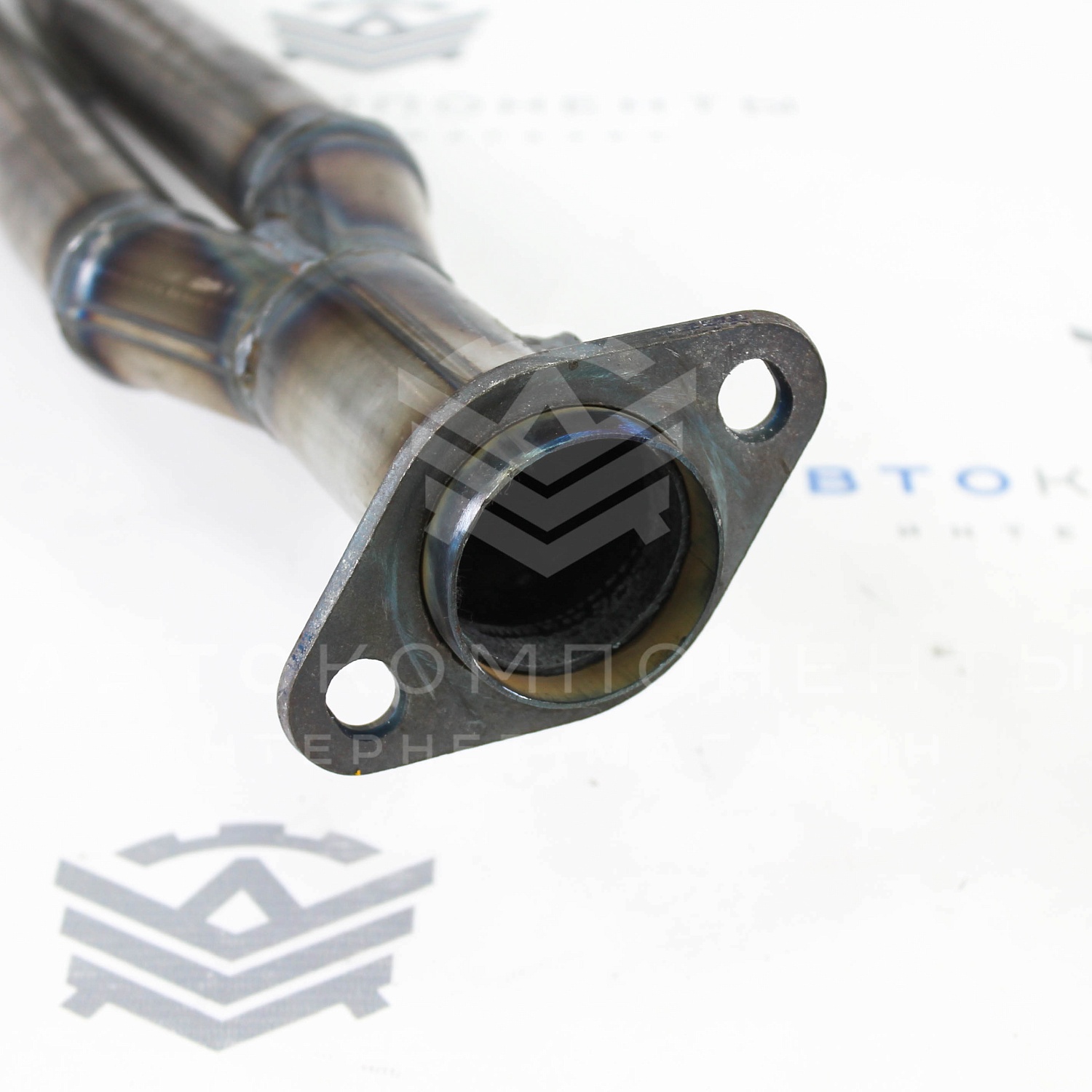 Выпускной комплект "DKAHIT" 16V Subaru Sound на ушастом фланце с глушителем (комфорт) ВАЗ 2112 (до 2008 г.)