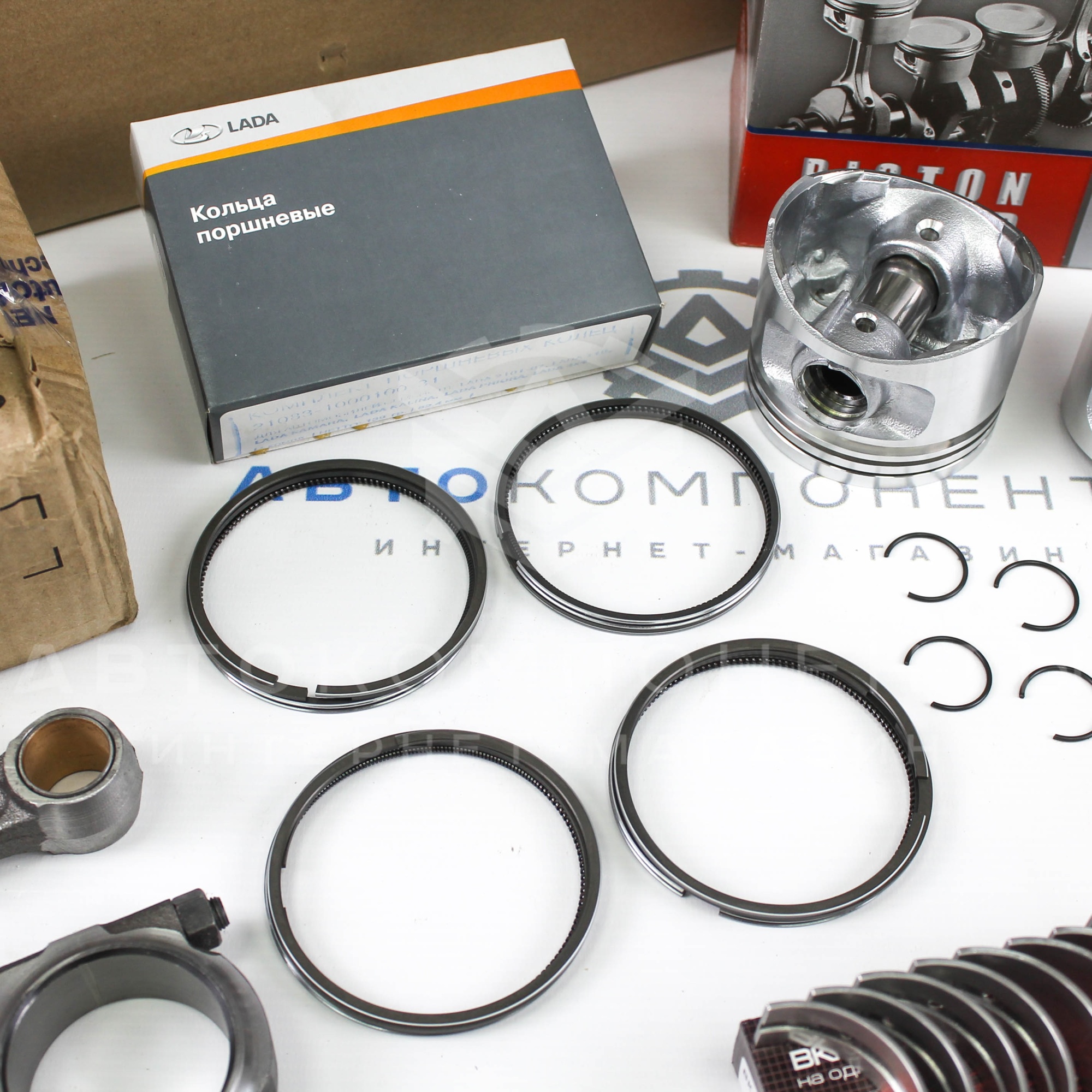 Мотокомплект 2.0л (d=82.4мм) Шевроле Нива, Лада Нива 4х4