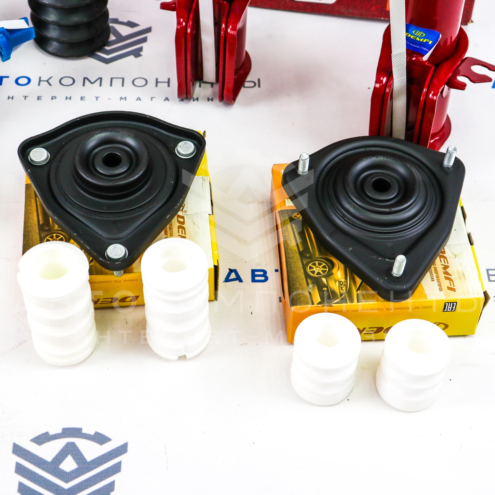 Комплект подвески DEMFI Лада Гранта, Калина, Калина 2 с ЭУР (с занижением -30мм)