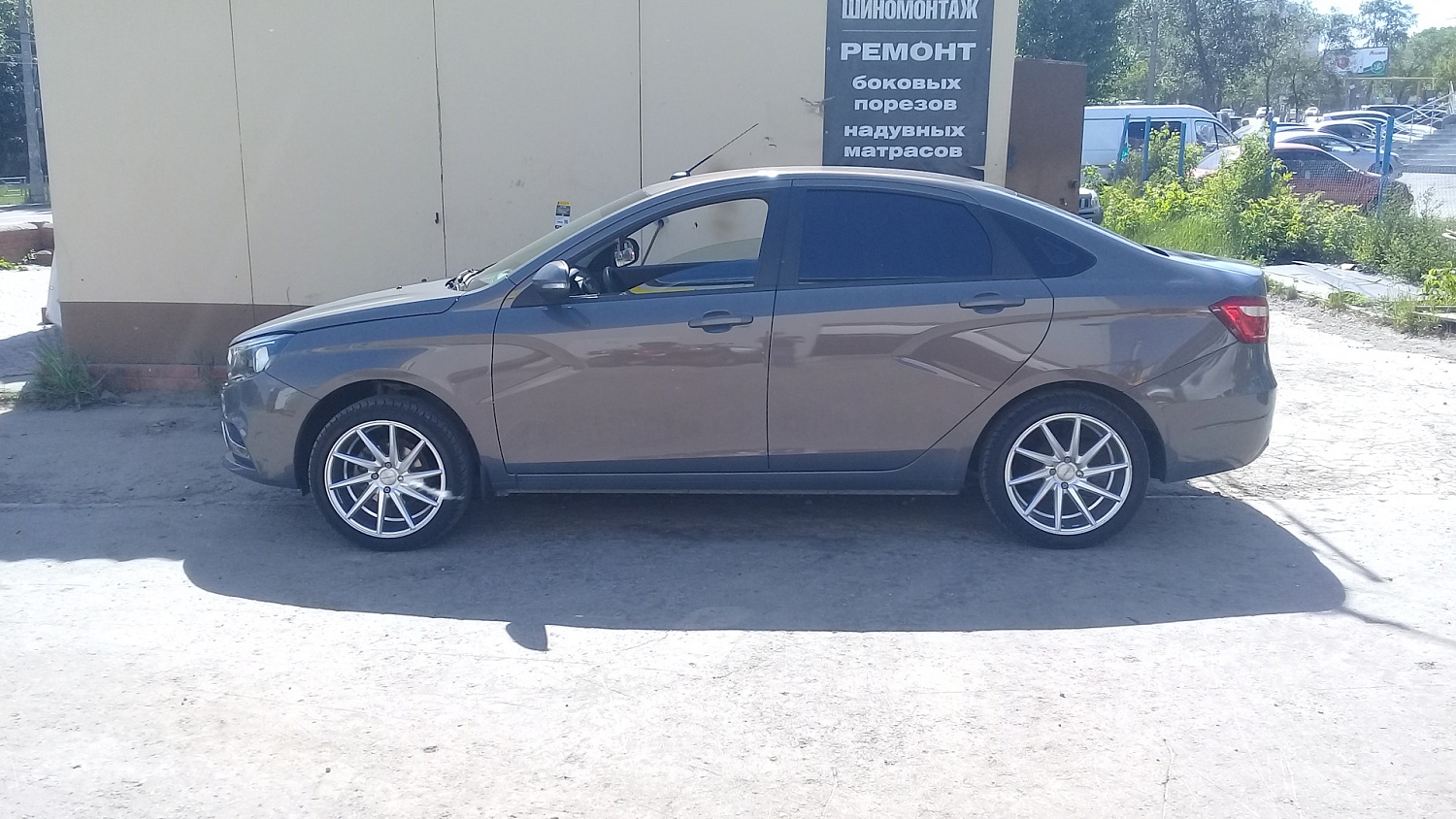 Колесные диски "VOSSEN" (литые) R16 6.5J 4х100 ET35 DIA 67.1 (вертушки, серебристые)